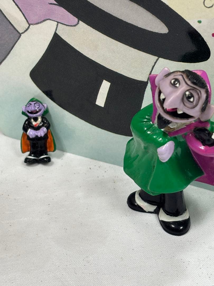 カウント伯爵　セサミストリートSesame Street Count Figur