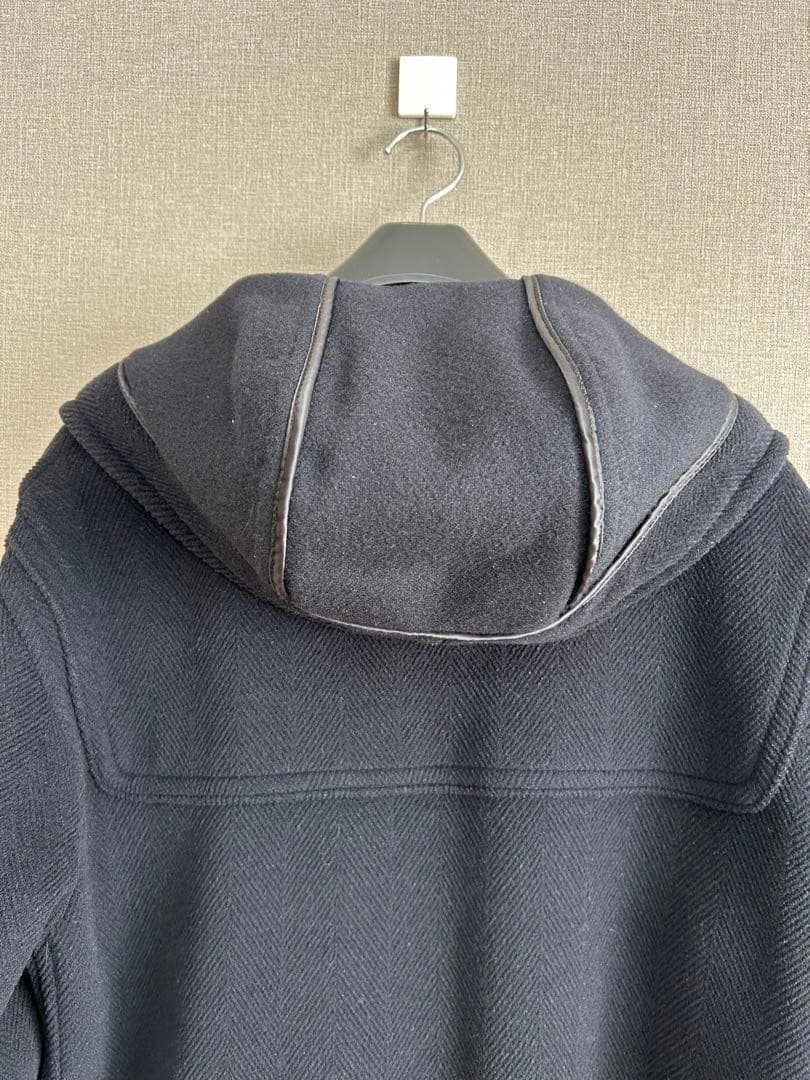 【Gloverall】 Duffle Coatダッフルヘリンボーン　ネイビー