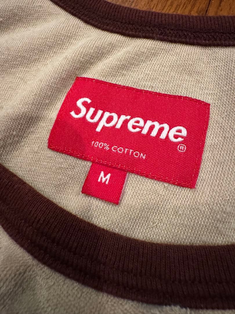 Supreme タンクトップ テリー ノースリーブ Tシャツ