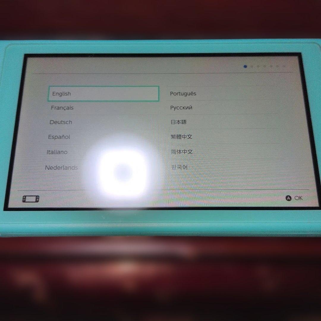 Nintendo Switch Lite ターコイズ 本体 充電器付き