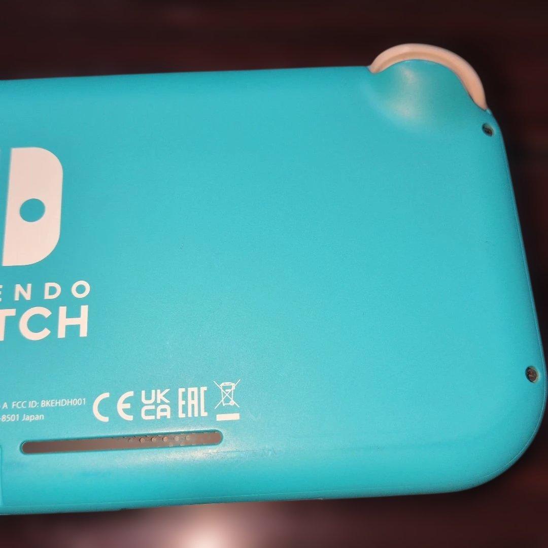 Nintendo Switch Lite ターコイズ 本体 充電器付き