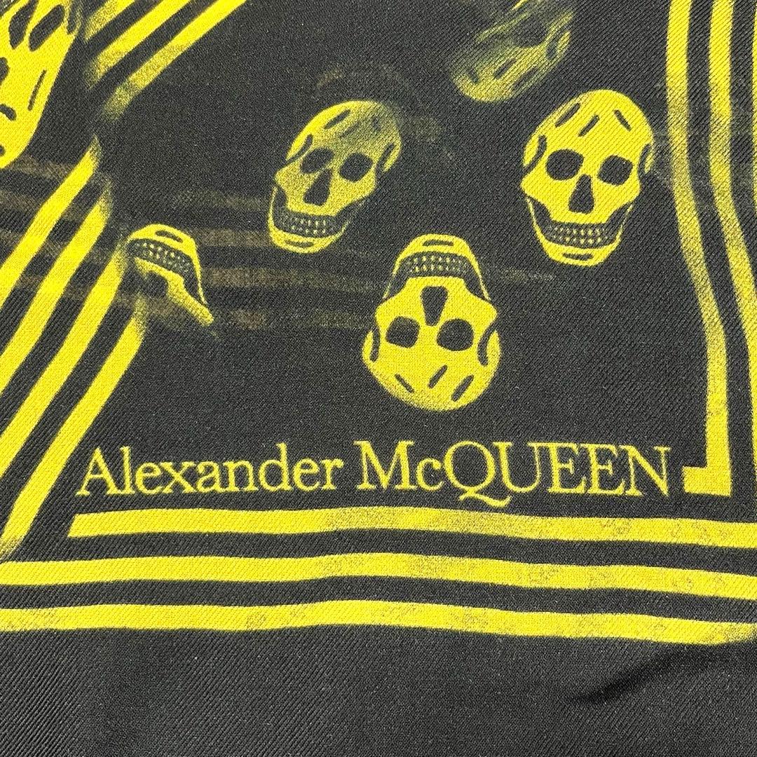 Alexander McQueen ストール スカル レーヨン 美品 タグ付き