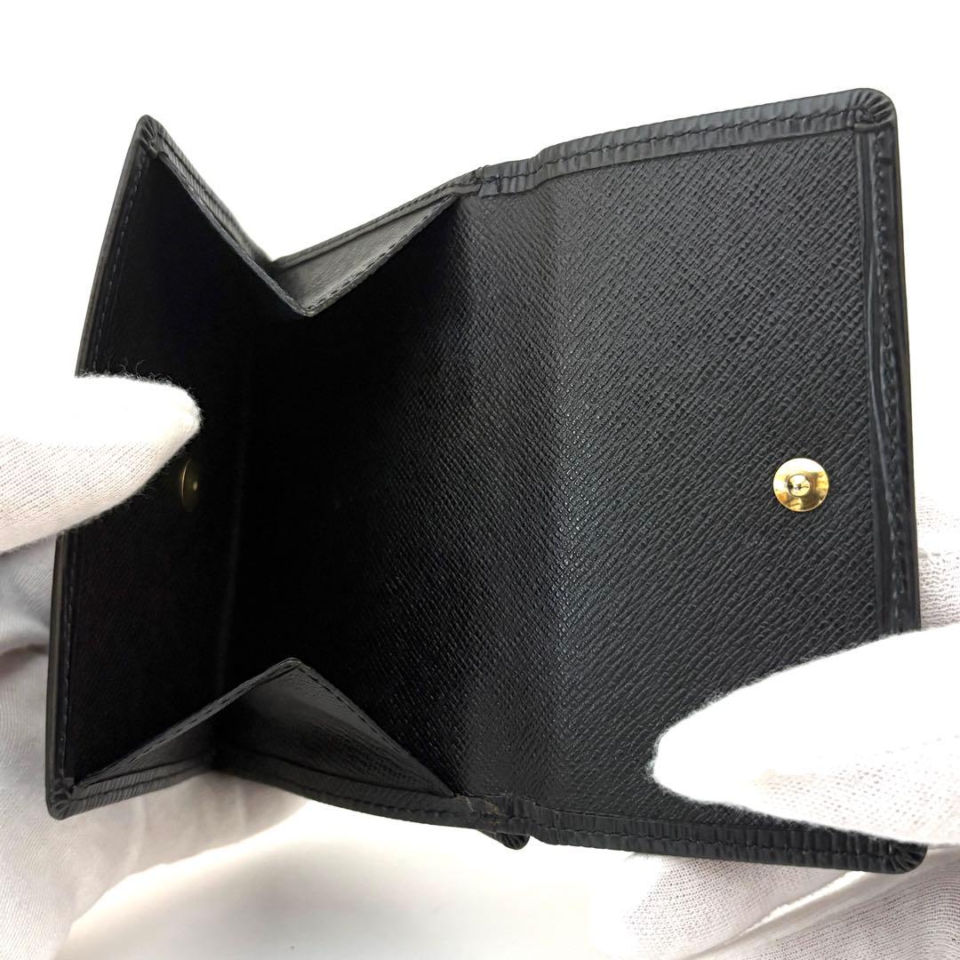 【美品】ルイヴィトン Wホック エピ ポルトモネ ビエ カルト クレディ 財布