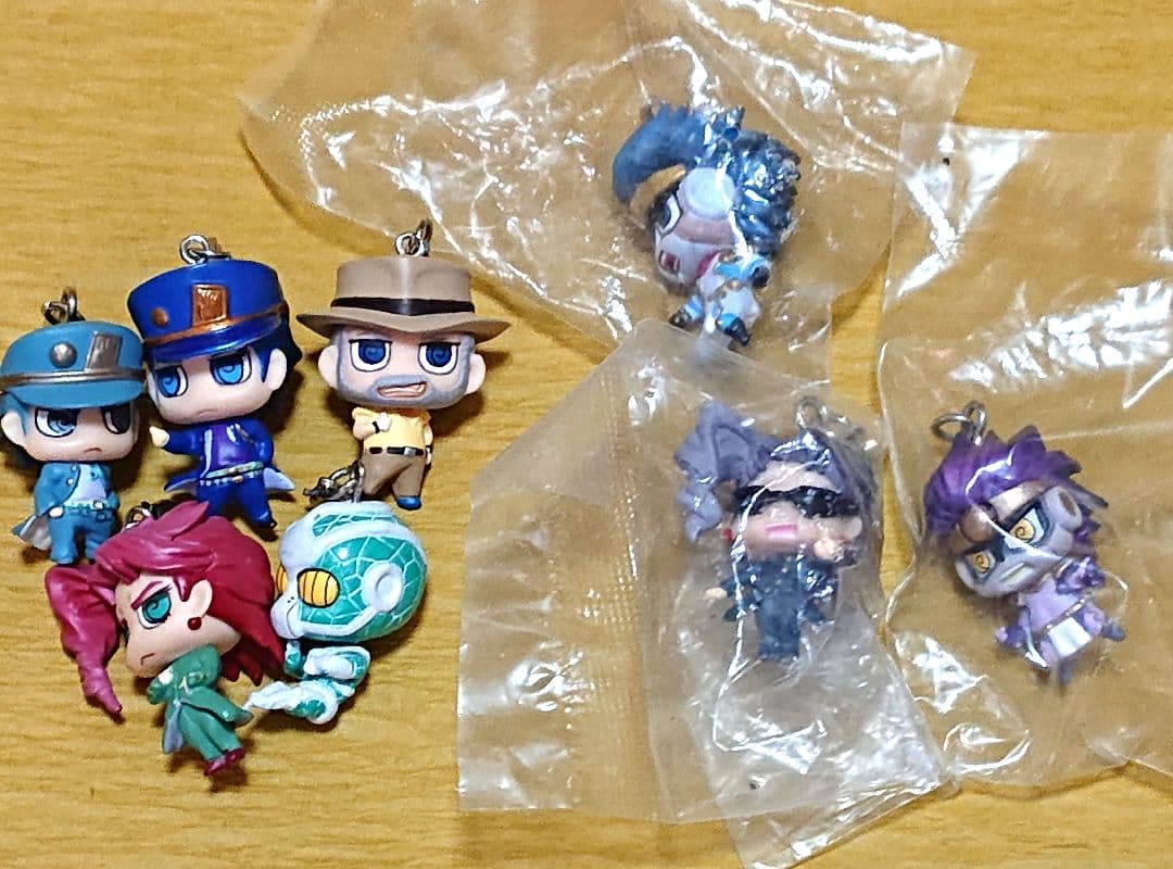 ジョジョの奇妙な冒険 キューティーフィギュアマスコット 空条承太郎 花京院典明