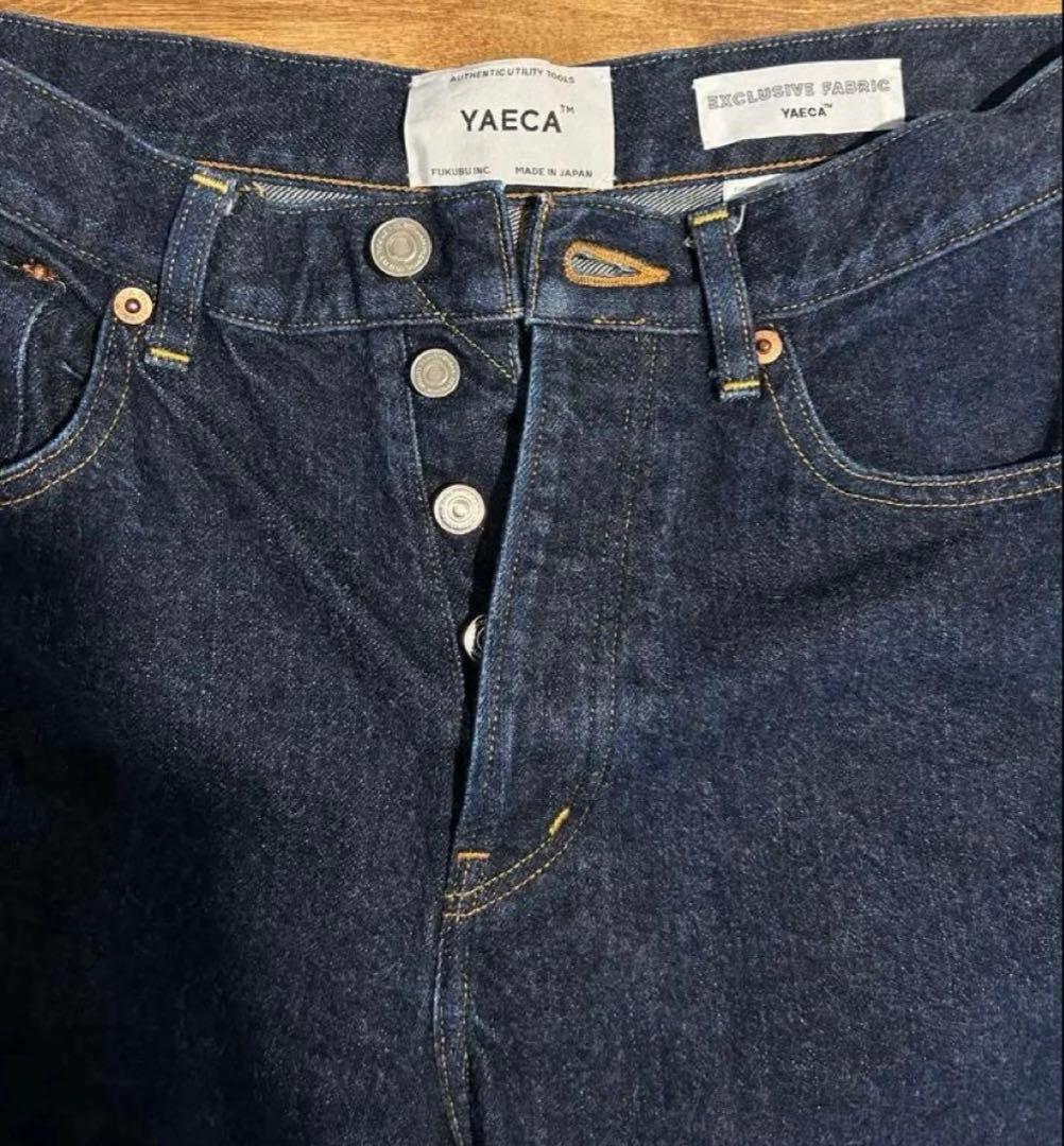 YAECA テーパードデニムパンツ　MODEL N ° 9-13w