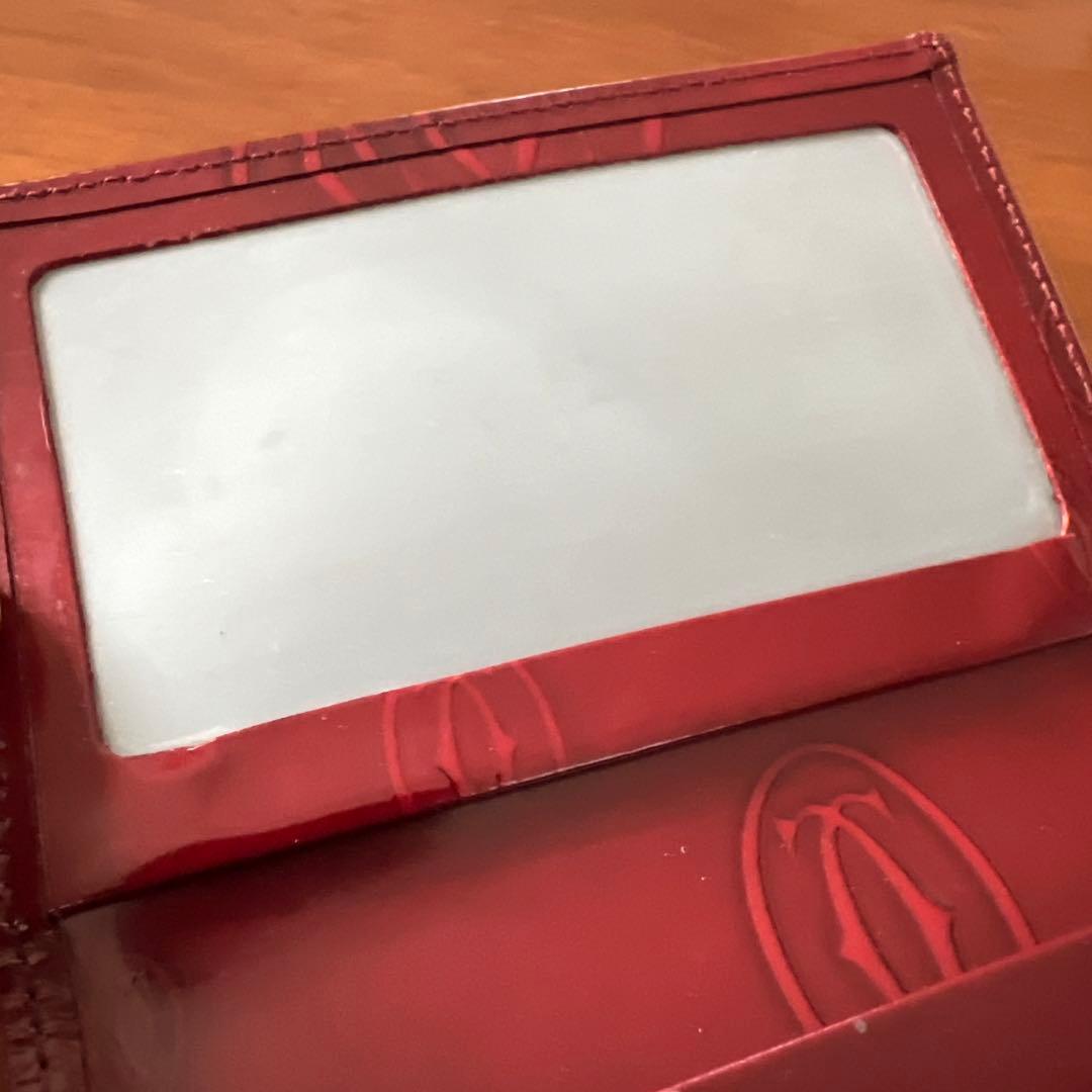 カルティエ　カードケース　名刺入れ　ミニ財布