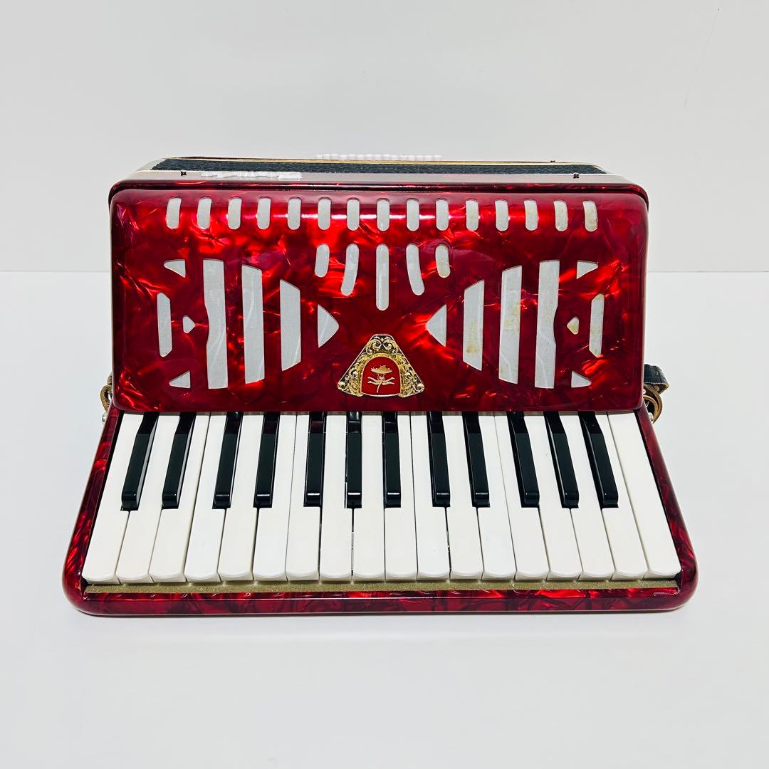 【美品】TOMBO アコーディオン No.211 30鍵盤 ハードケース付