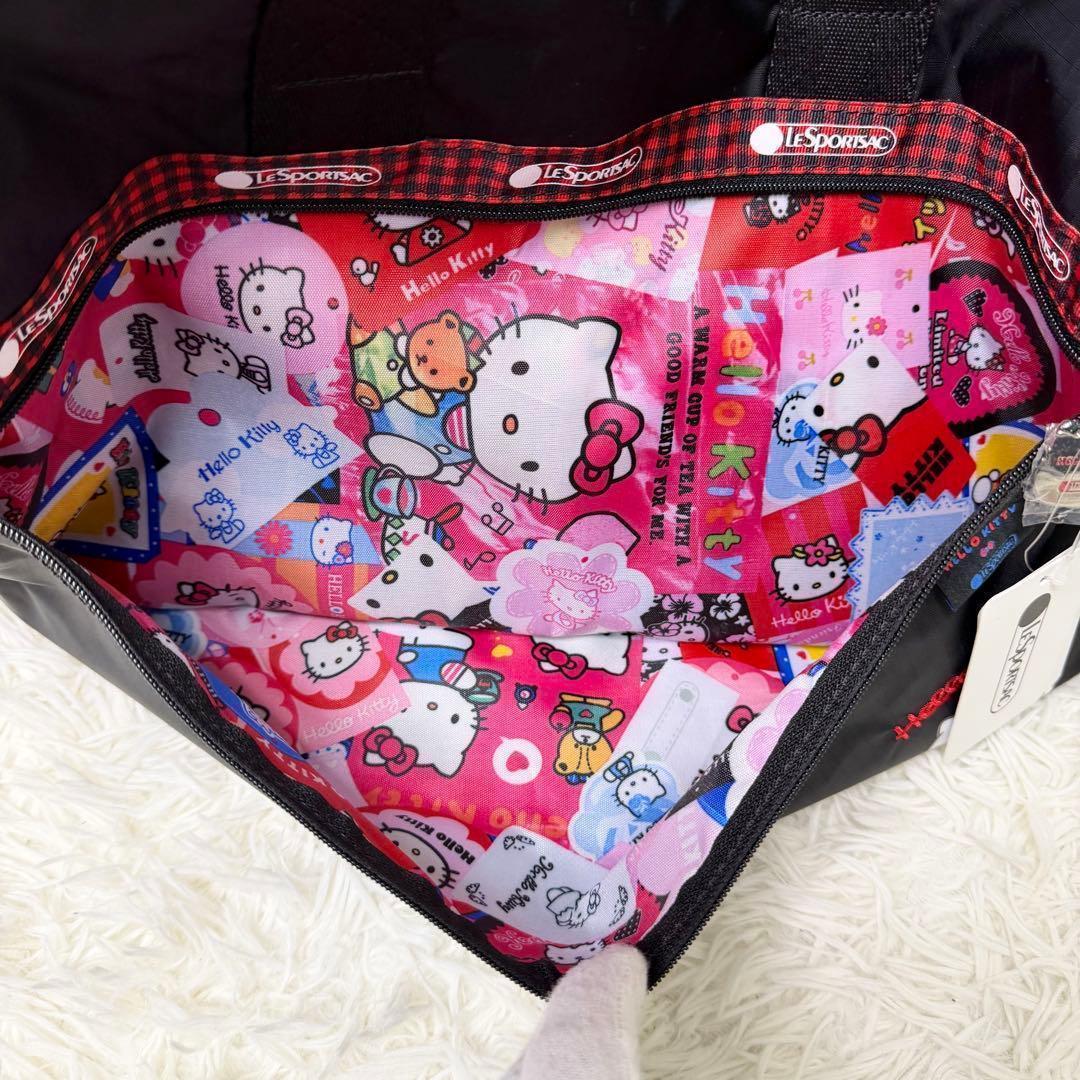 新品未使用 LeSportsac キティちゃん コラボ ボストンバッグ 2way