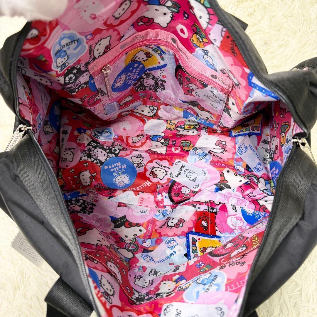 新品未使用 LeSportsac キティちゃん コラボ ボストンバッグ 2way