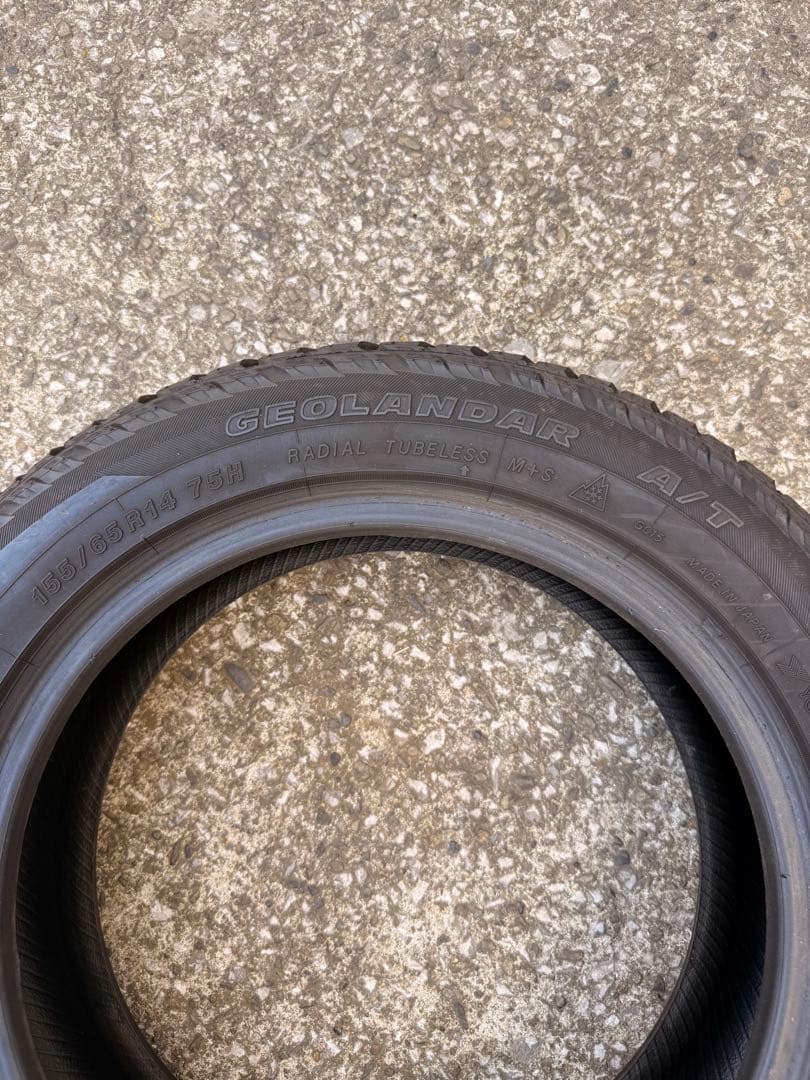 155/65R14 夏タイヤ4本セット最終値下げ