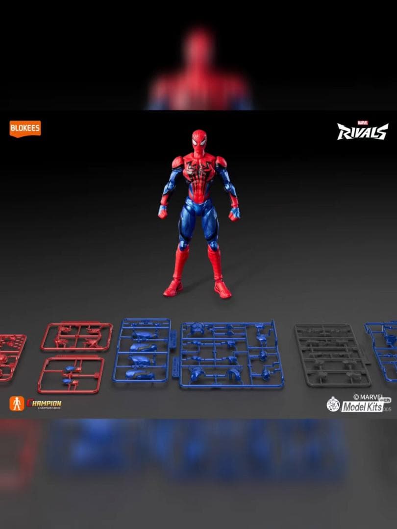【布鲁可】新品 正規品 中国限定 スパイダーマン プラモデル フィギュア