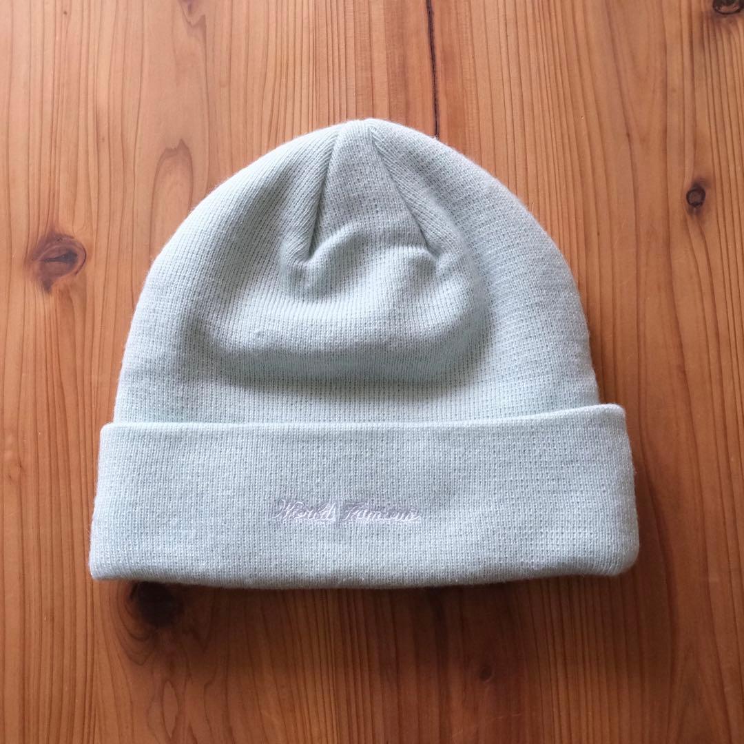 Supreme × NewEra 17AW New Era ニット帽 水色