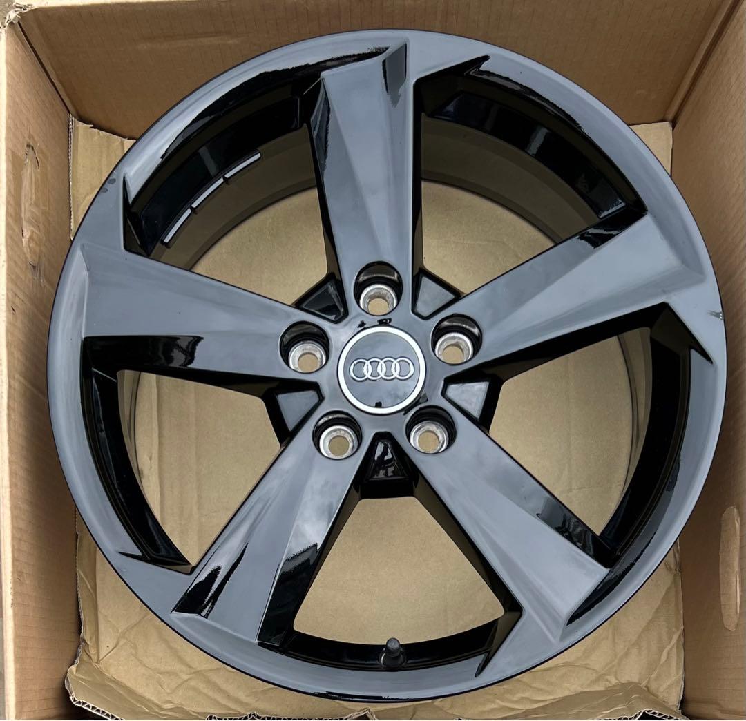 ◆tuyopon◆再塗装　黒◆AUDI Q2純正ホイール17インチ4本