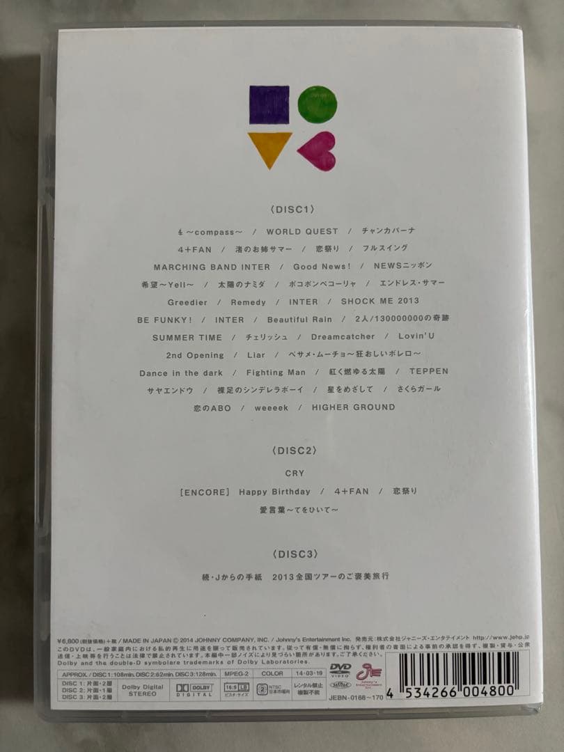 NEWS DVD まとめ売り