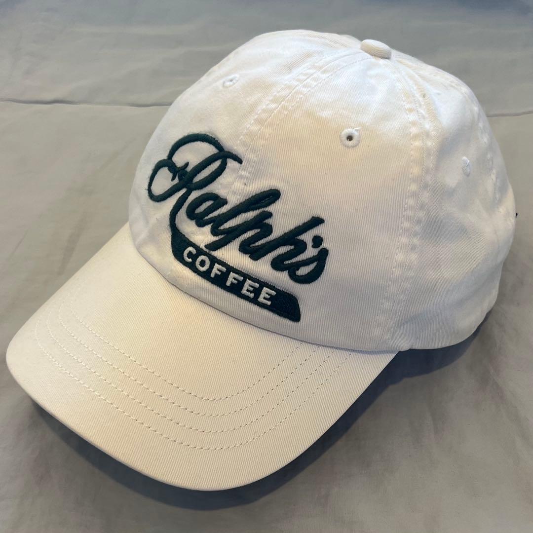 POLO RALPH LAUREN ラルフズコーヒー コットンCAP ホワイト