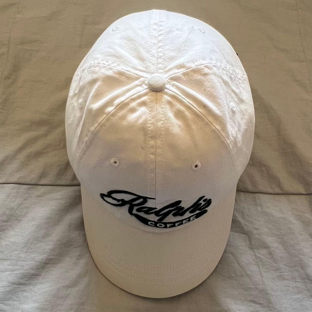 POLO RALPH LAUREN ラルフズコーヒー コットンCAP ホワイト