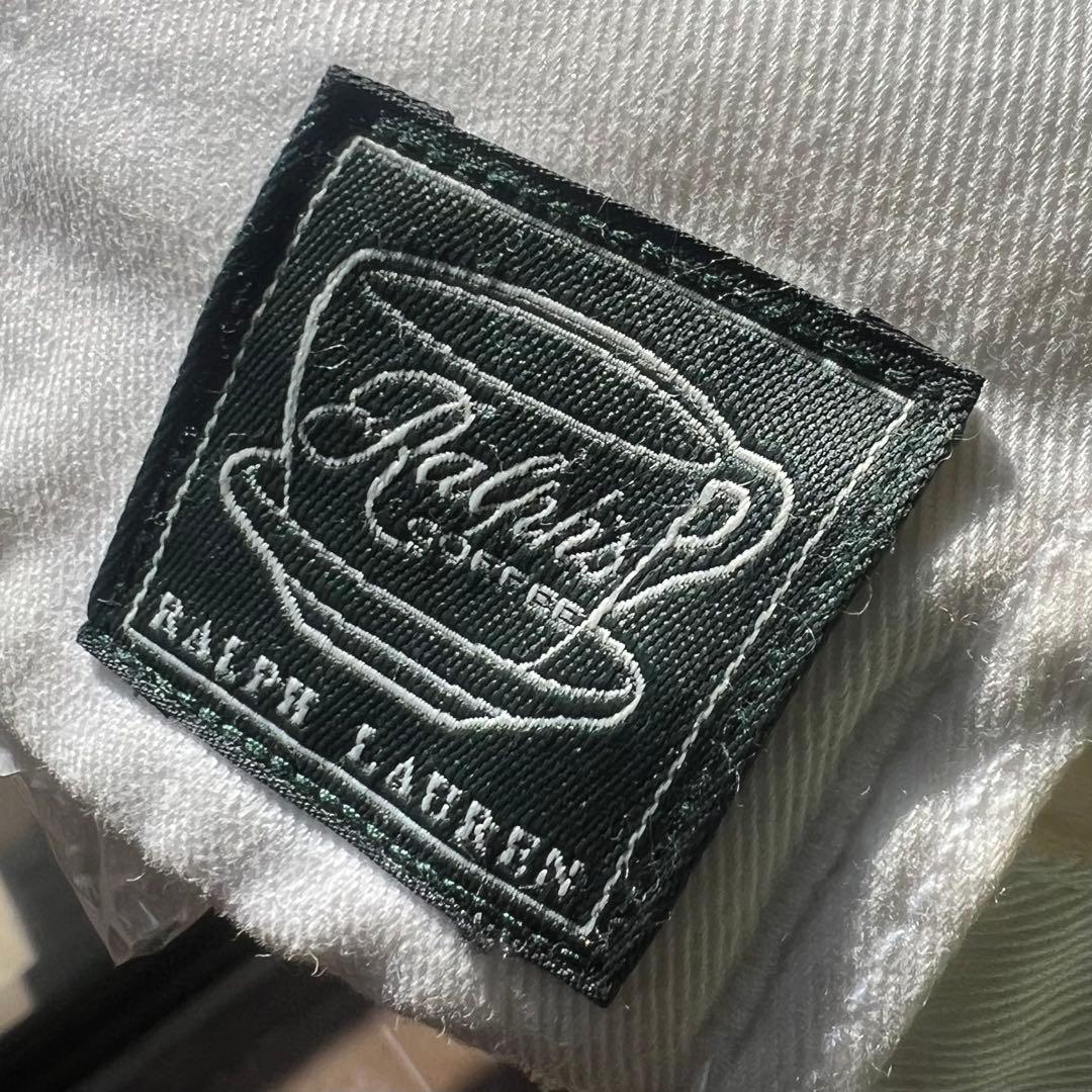 POLO RALPH LAUREN ラルフズコーヒー コットンCAP ホワイト