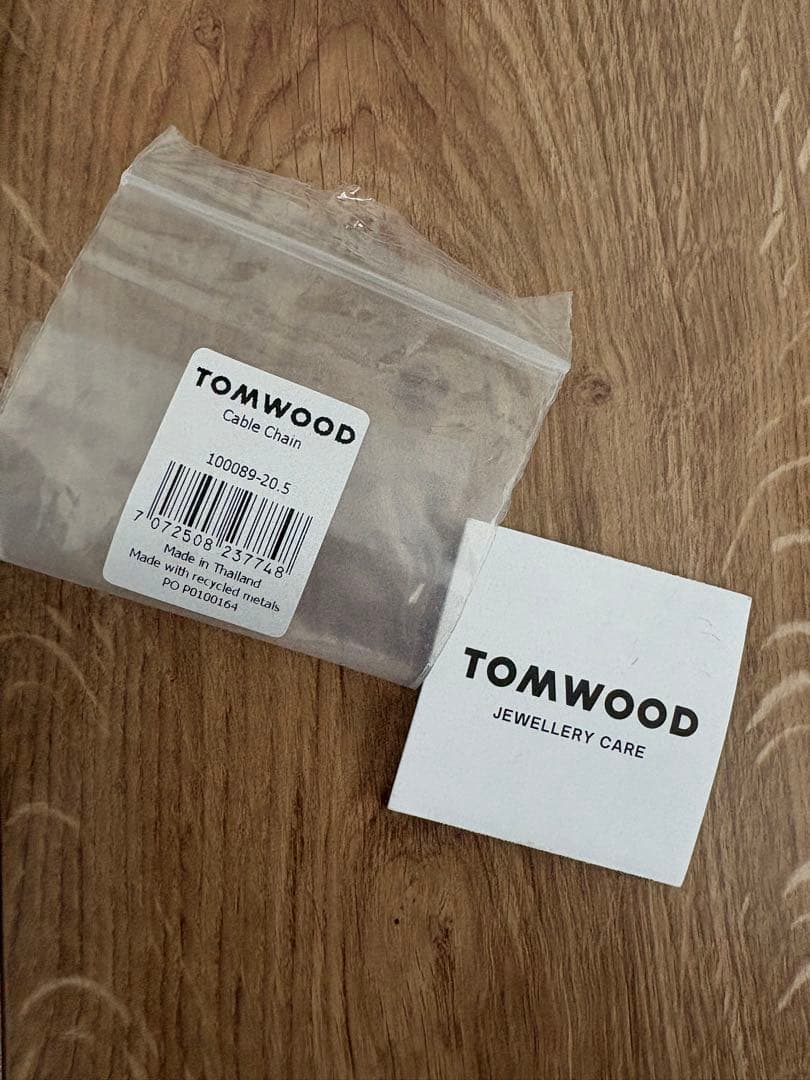こ*こ様 TOMWOOD ケーブルチェーン ネックレス