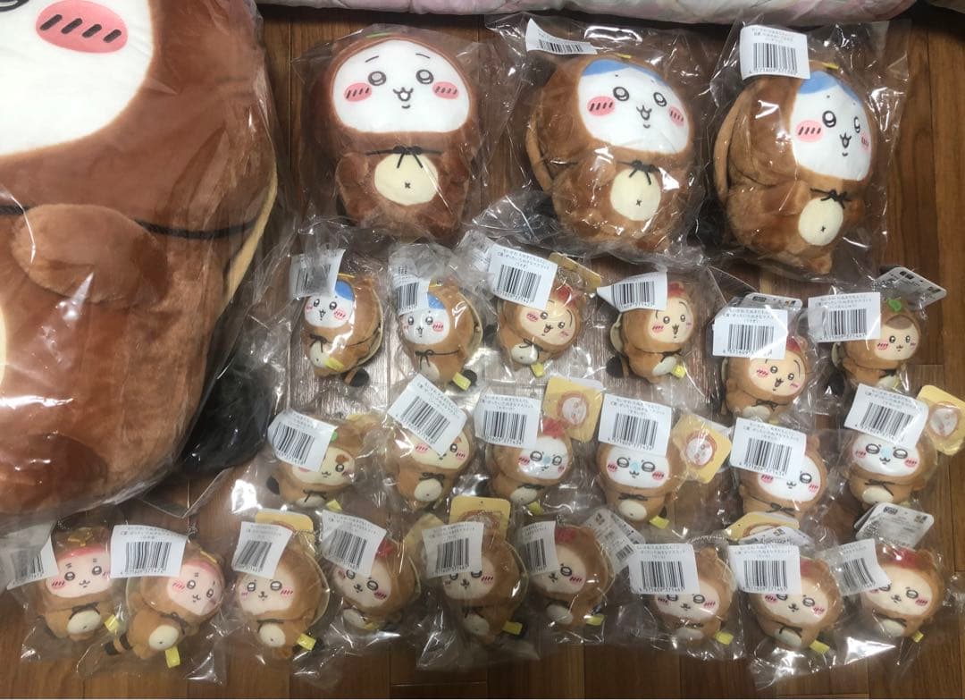 【新品未開封】ちいかわくじ たぬきだもんくじ A、B、C賞セット