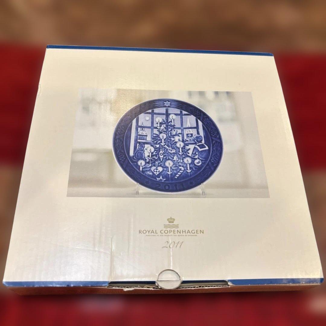 新品 ロイヤルコペンハーゲン 2011年 イヤープレート 箱あり18