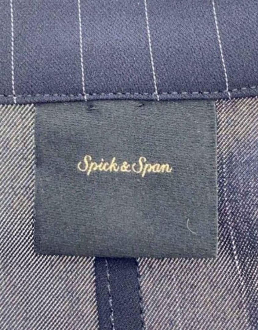 ☆【完売品】Spick＆Span ドレープストライプジャケット Fサイズ☆