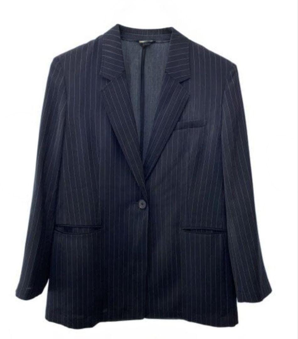 ☆【完売品】Spick＆Span ドレープストライプジャケット Fサイズ☆