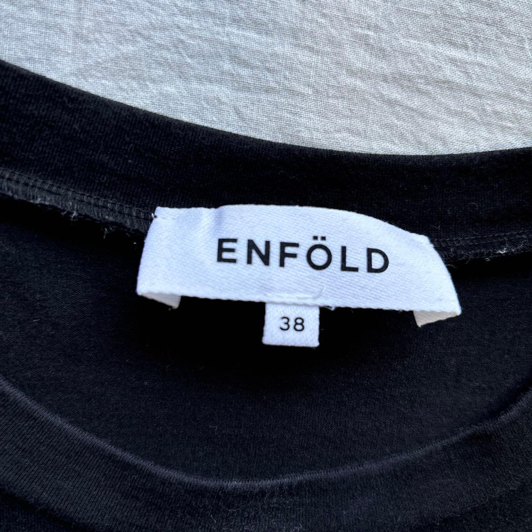 ENFOLD アシンメトリークルーネックT size38