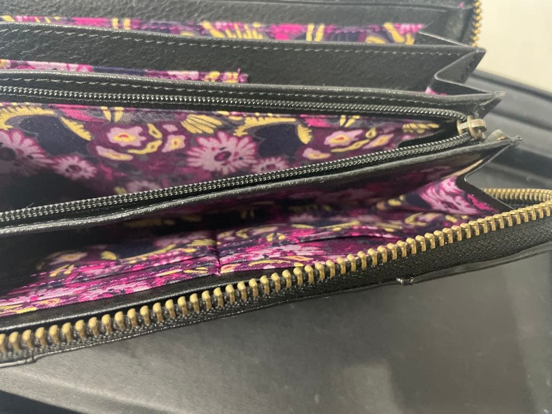 極美品　アナスイ 財布 長財布 ラウンドファスナー ANNA SUI
