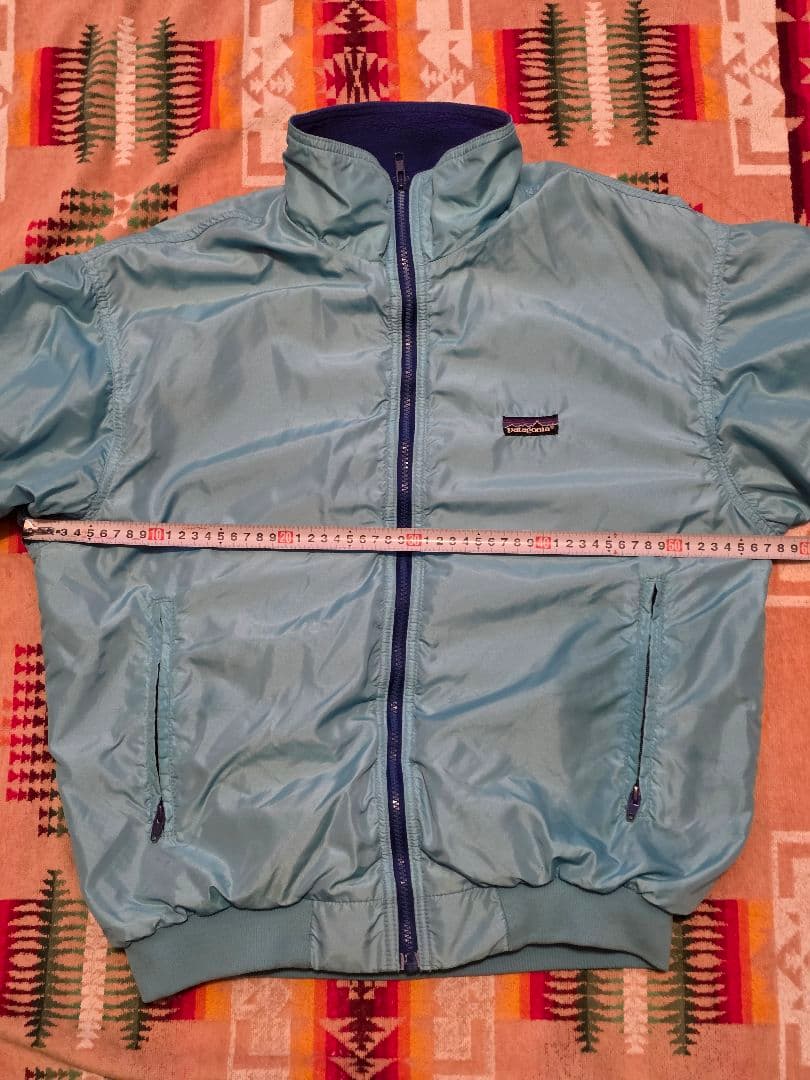 t*5様 【美品】patagonia シェルドシンチラ 水色 88s USA R