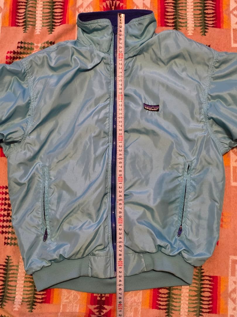 t*5様 【美品】patagonia シェルドシンチラ 水色 88s USA R