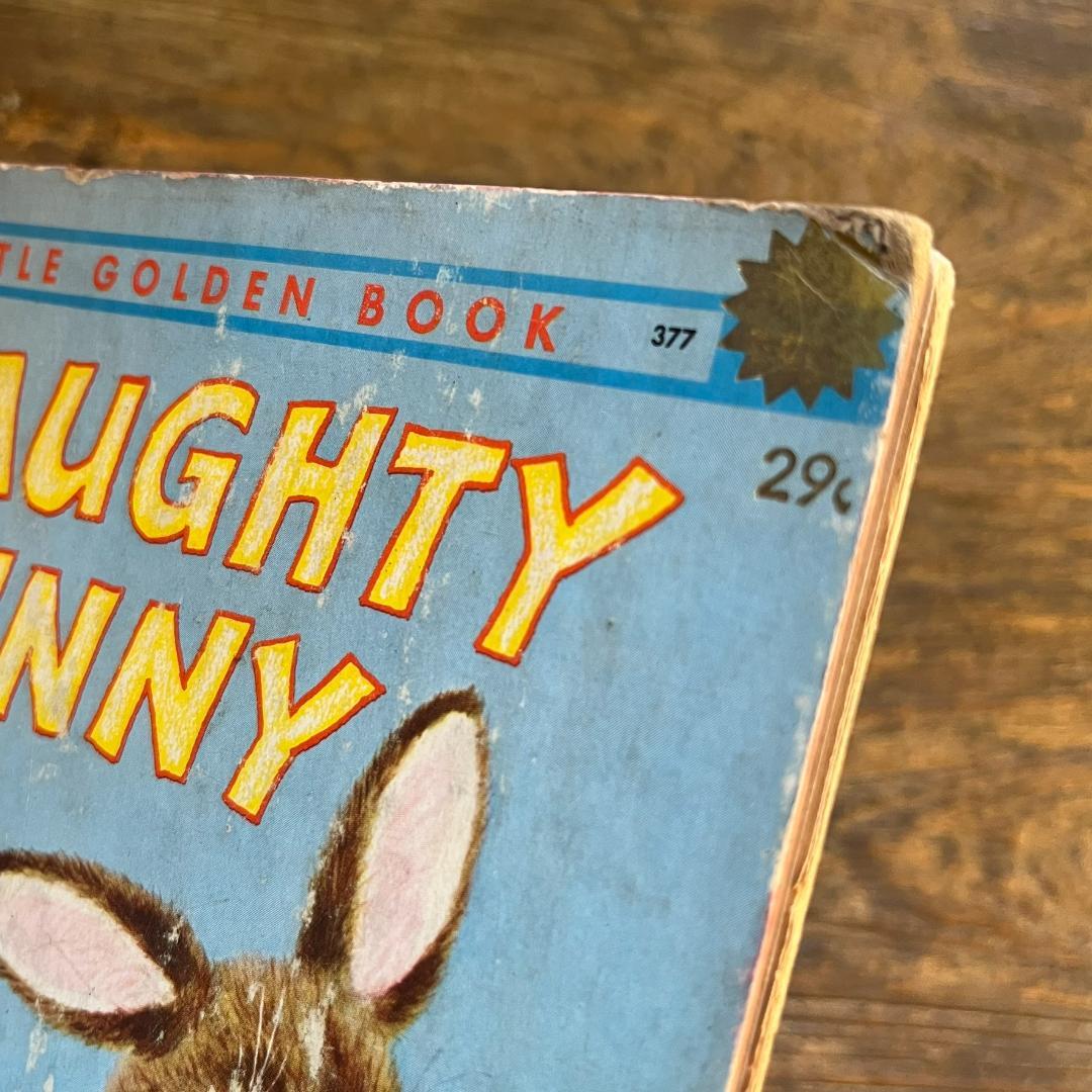 NAUGHTY BUNNY（点字付き絵本）