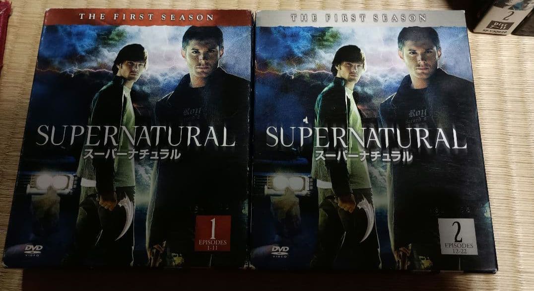 SUPERNATURAL 第1～第8シーズンDVD　Blu-ray+初回限定特典