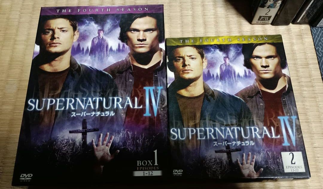SUPERNATURAL 第1～第8シーズンDVD　Blu-ray+初回限定特典
