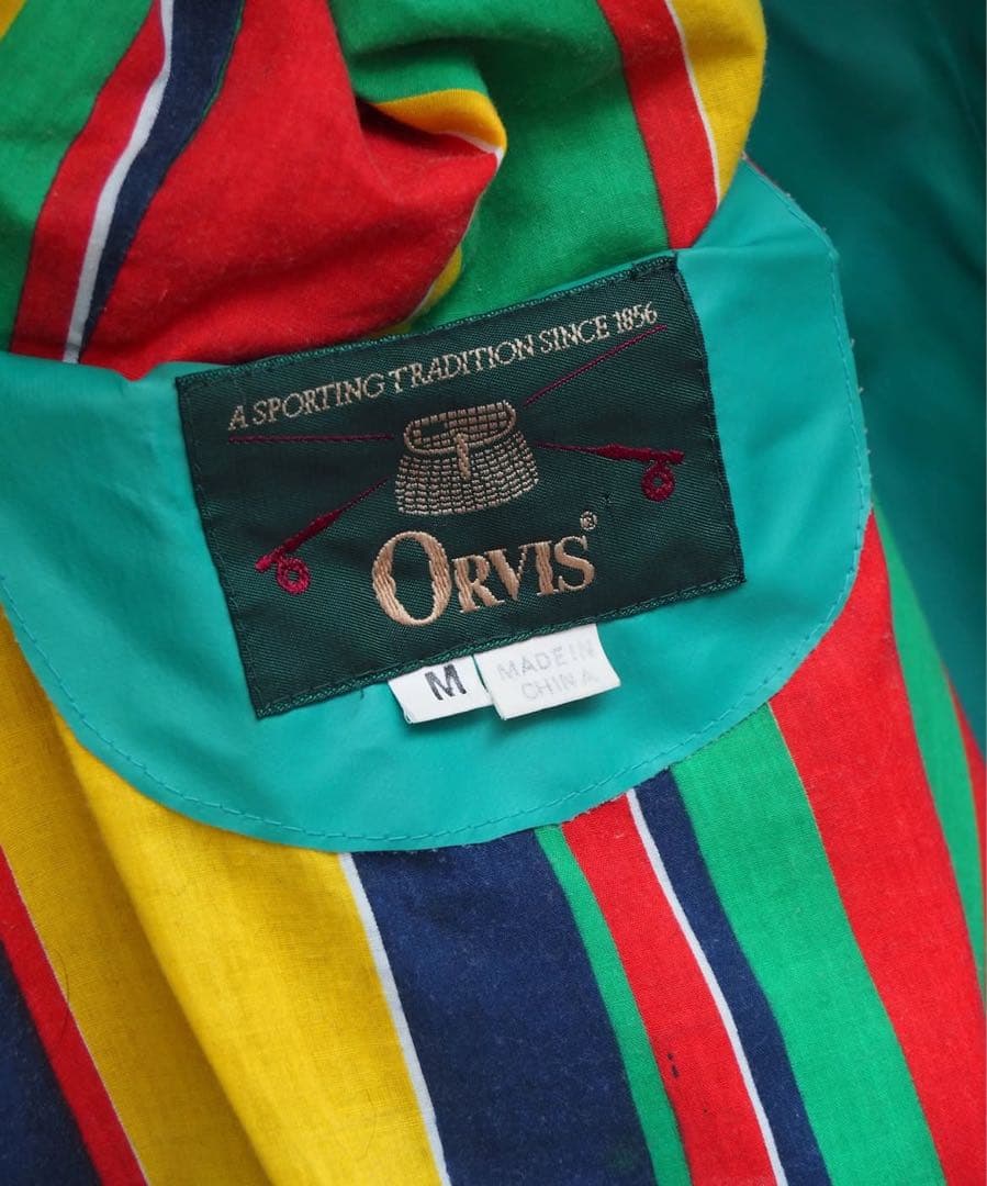 ポ*リ様 90s \"ORVIS\" enamel rain duffle coat