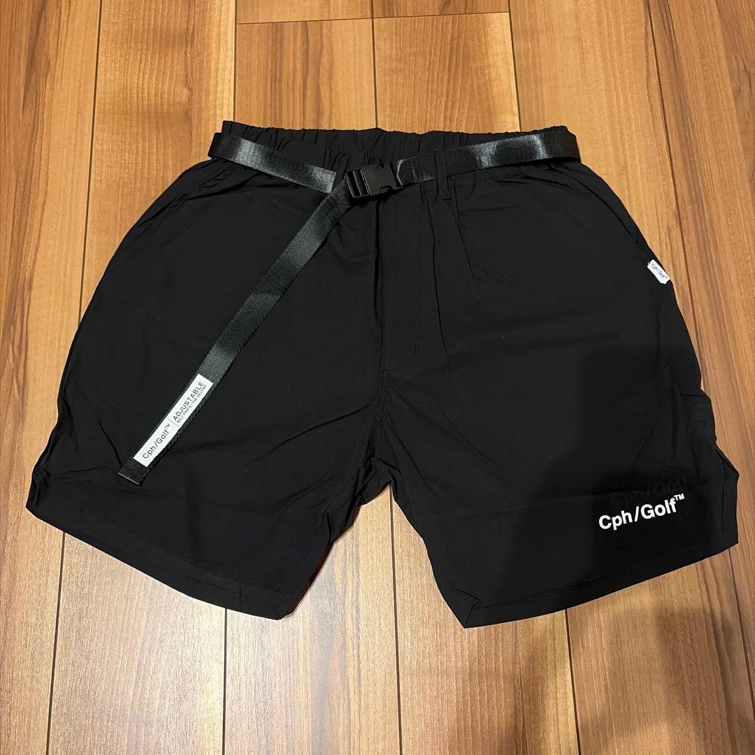 cph/golf SIDE SLIT SHORTS サイズM ブラック
