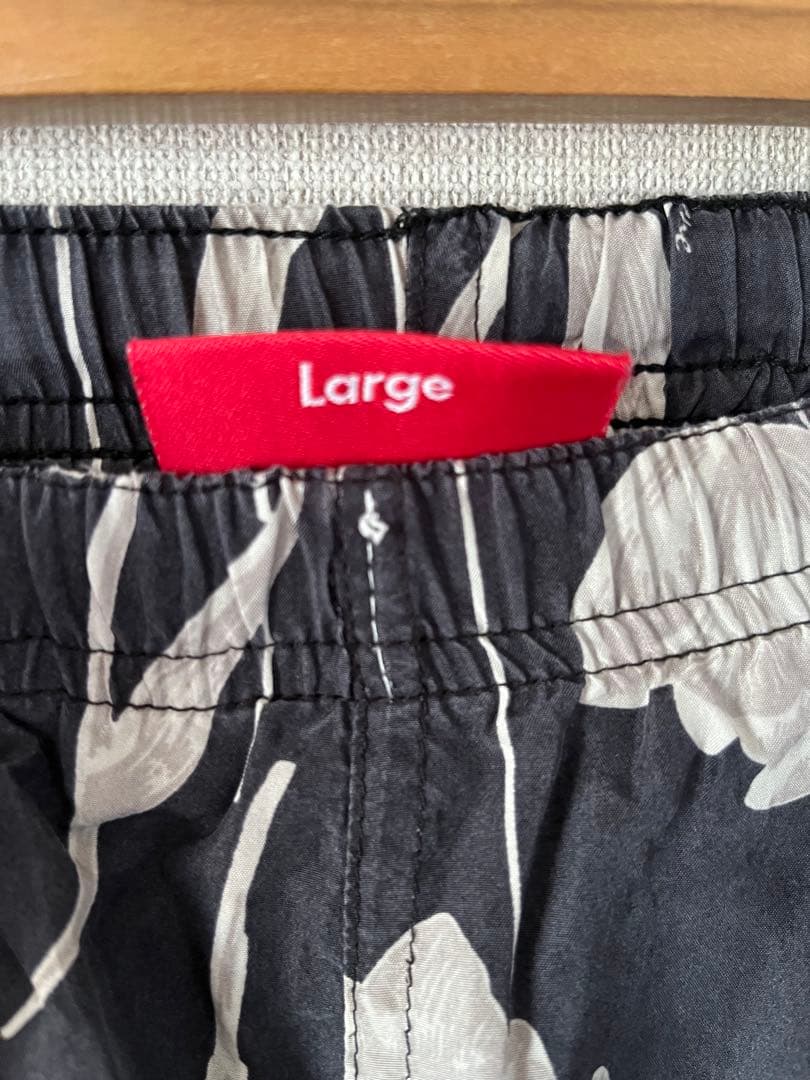 パンツ 19ss Supreme Floral Silk Track Pant L