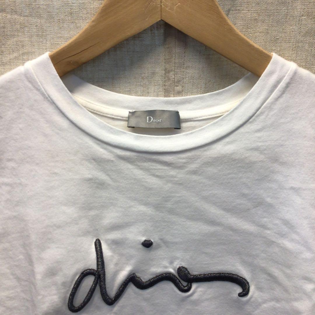 Dior Homme ディオールオム Tシャツ ホワイト Sサイズ USED
