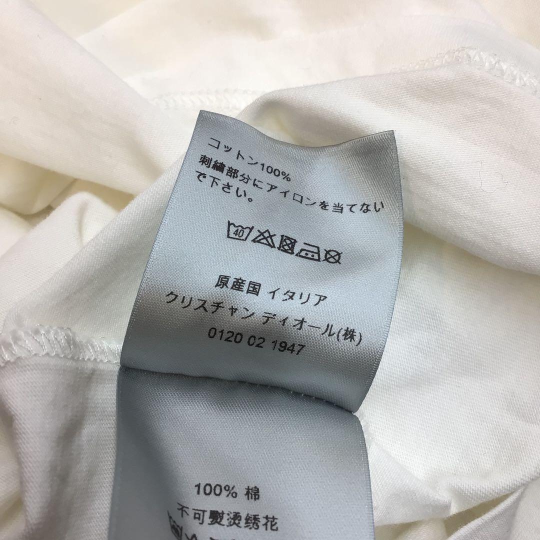 Dior Homme ディオールオム Tシャツ ホワイト Sサイズ USED