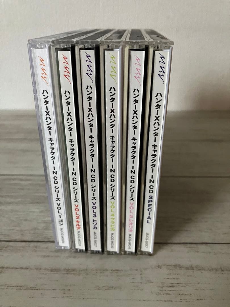 Hunter×Hunter キャラクターin CD 6枚まとめ クラピカ　キルア