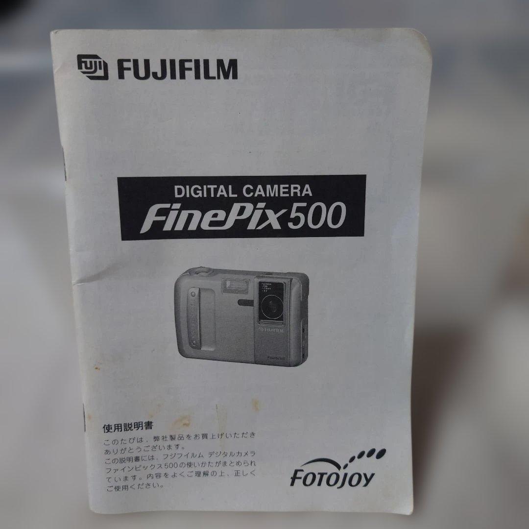 Fujifilm FinePix500デジタルカメラ ・美品・レトロ