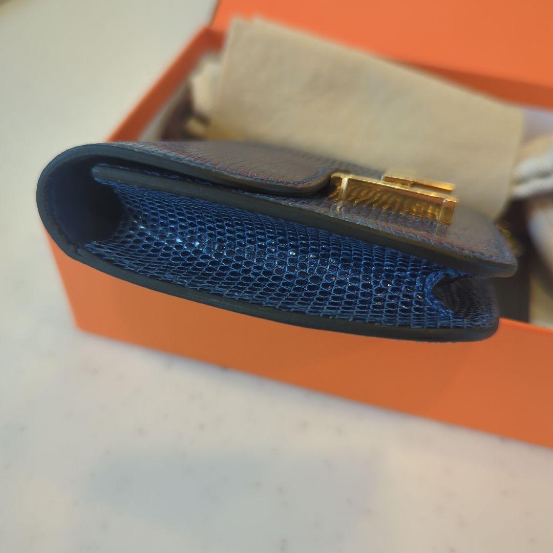 最終価格！美品【HERMES】エルメス 2024年コンスタンススリム リザード