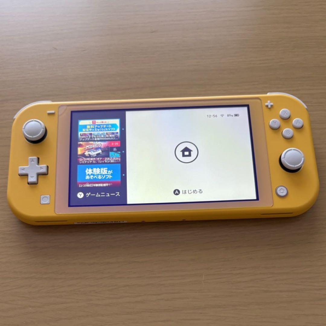 Nintendo Switch Lite イエロー 本体+ケース+画面保護シール