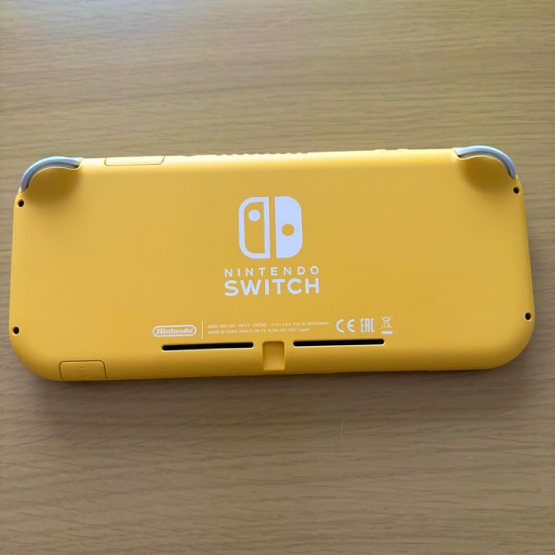 Nintendo Switch Lite イエロー 本体+ケース+画面保護シール