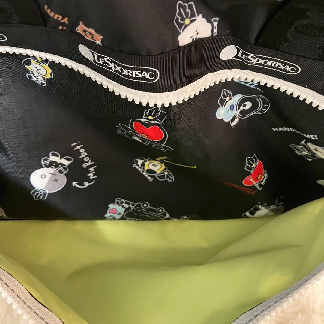 【新品級】BT21 レスポートサックBTS ボストンバック LeSportsac