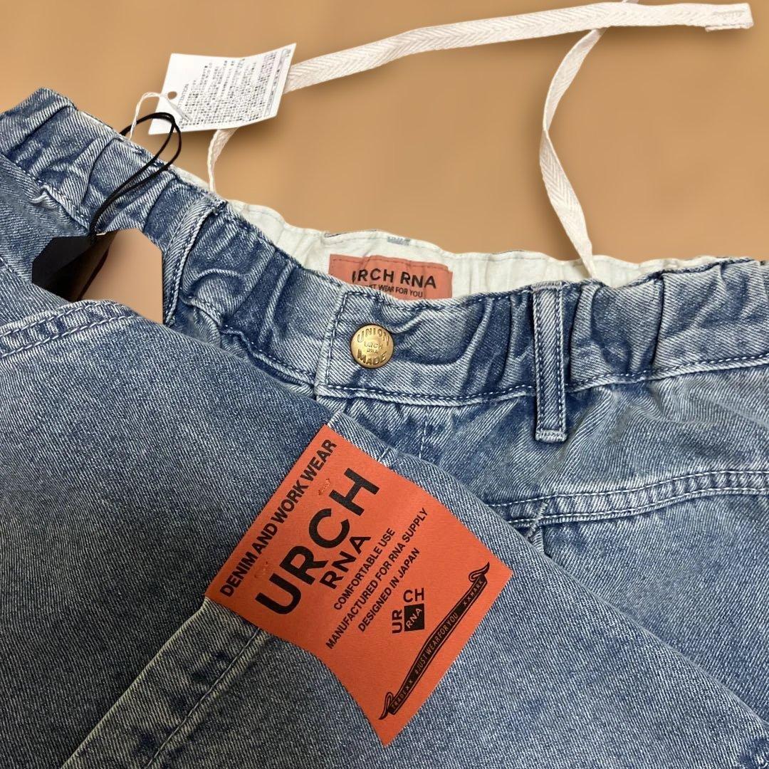 タグ付き新品最新作URCH デニムワイドパンツ