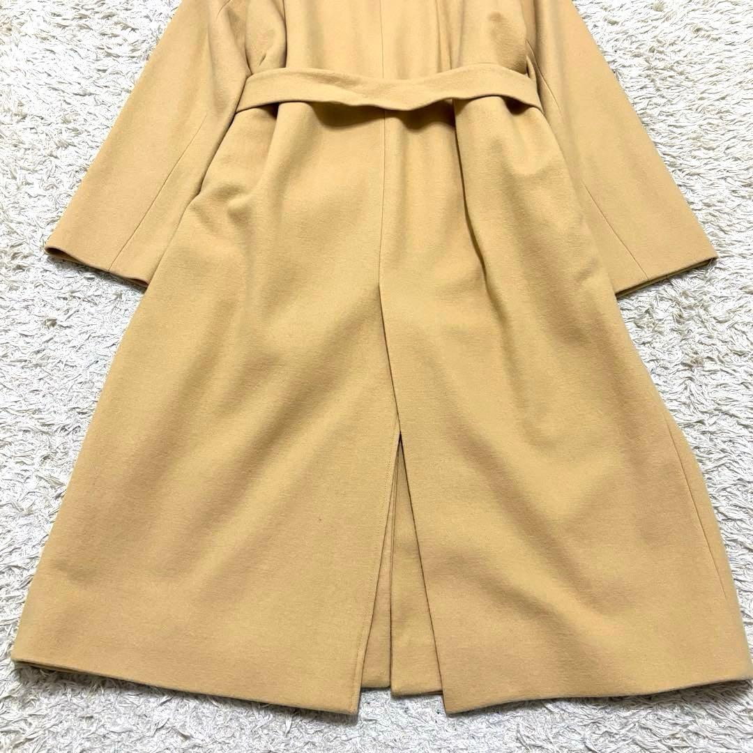 23区　ベルテッドロングコート　ベルト　Aライン　チェスターコート　40