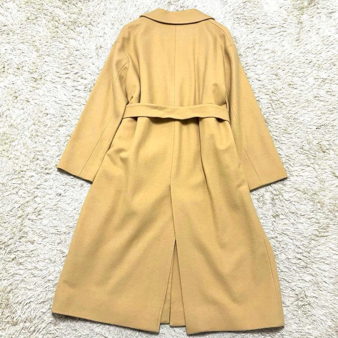 23区　ベルテッドロングコート　ベルト　Aライン　チェスターコート　40
