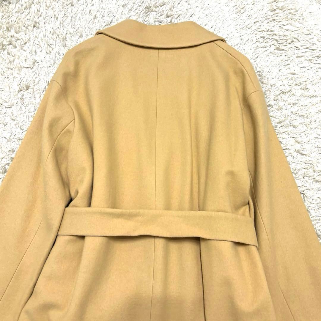 23区　ベルテッドロングコート　ベルト　Aライン　チェスターコート　40