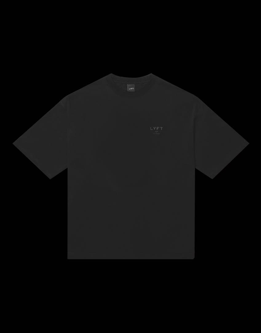 トップス LYFT BLACK FLAG BIG T-SHIRT - BLACK