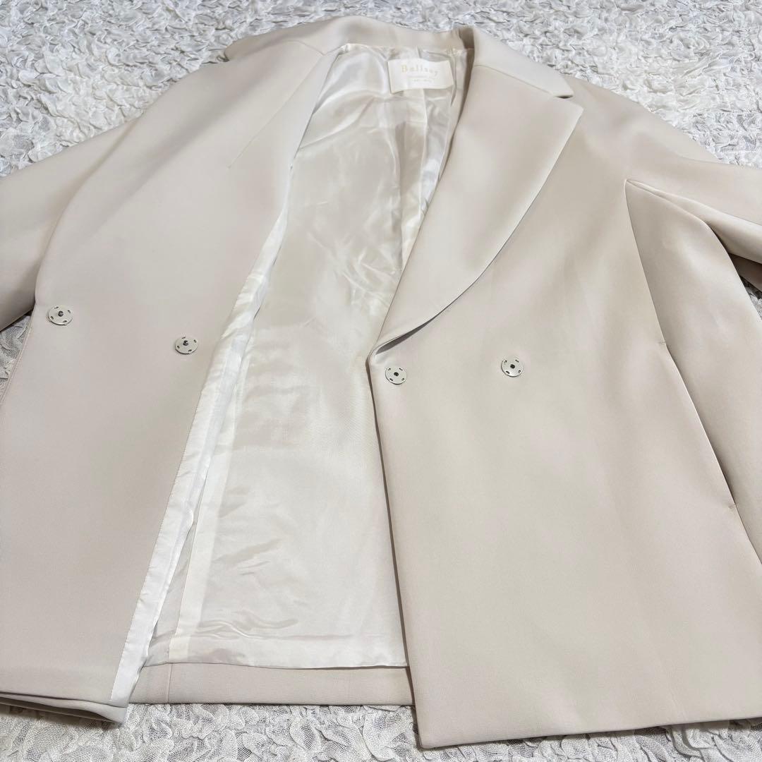 新品 タグ付き ボールジィ 3.9万円 ジャージー ショート コート 日本製 L